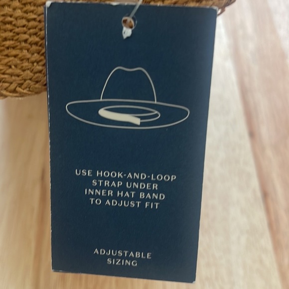 Universal Thread Straw Boat Hat Size S/M - Picture 4 of 6